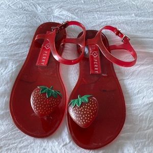 Katy Perry Strawberry Sandals